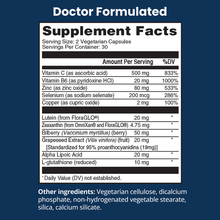 Load image into Gallery viewer, VisiVite AREDS 2 E-Free Blue Eye Vitamin Formula - 30 Day Supply