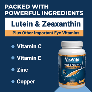 VisiVite AREDS 2 Chewable Tablets - 30 Day Supply