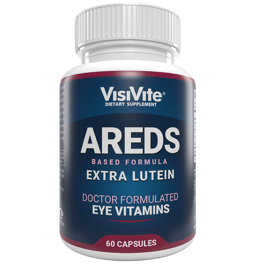 VisiVite AREDS Lutein Plus Eye Vitamin Formula - 30 Day Supply .