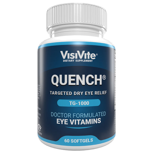 VisiVite Quench TG-1000 Dry Eye Vitamin Formula - 30 Day Supply