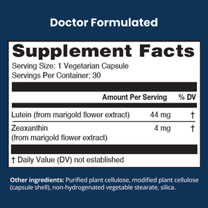 VisiVite Super Lutein 444 Eye Vitamin Formula - 30 Day Supply